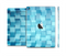The Abstract Blue Cubed Full Body Skin Set for the Apple iPad Mini 2