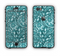 The Abstract Blue Feather Paisley Apple iPhone 6 Plus LifeProof Nuud Case Skin Set
