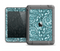 The Abstract Blue Feather Paisley Apple iPad Mini LifeProof Fre Case Skin Set