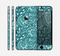 The Abstract Blue Feather Paisley Skin for the Apple iPhone 6 Plus
