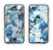 The Abstract Blue Overlay Shapes Apple iPhone 6 LifeProof Nuud Case Skin Set
