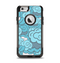 The Abstract Blue Vector Seamless Cloud Pattern Apple iPhone 6 Otterbox Commuter Case Skin Set
