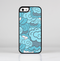 The Abstract Blue Vector Seamless Cloud Pattern Skin-Sert for the Apple iPhone 5-5s Skin-Sert Case