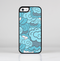 The Abstract Blue Vector Seamless Cloud Pattern Skin-Sert for the Apple iPhone 5c Skin-Sert Case