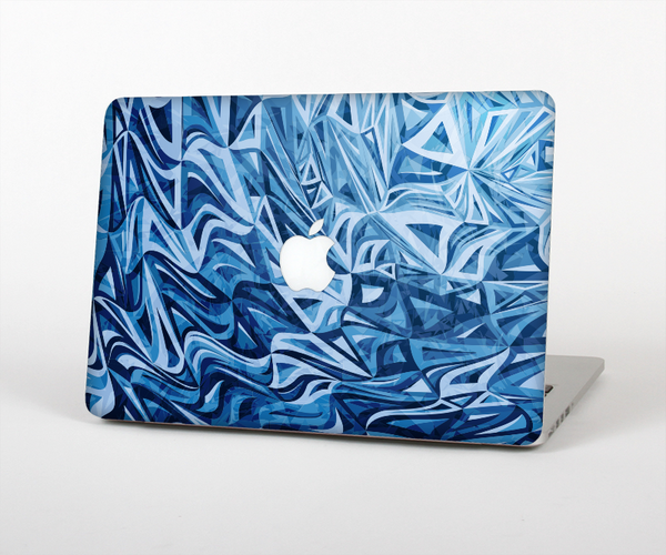 The Abstract Blue Water Pattern Skin for the Apple MacBook Pro Retina 15"