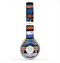 The Abstract Blue and Brown Shaped Aztec Skin for the Beats by Dre Solo 2 Headphones