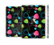 The Abstract Bright Colored Picks Full Body Skin Set for the Apple iPad Mini 3