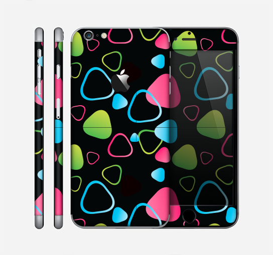 The Abstract Bright Colored Picks Skin for the Apple iPhone 6 Plus