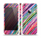 The Abstract Color Strokes Skin Set for the Apple iPhone 5s