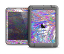 The Abstract Colorful Oil Paint Splatter Strokes Apple iPad Mini LifeProof Nuud Case Skin Set