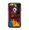 The Abstract Colorful Painted Surface Apple iPhone 6 Plus Otterbox Commuter Case Skin Set