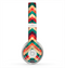 The Abstract Fall Colored Chevron Pattern Skin for the Beats by Dre Solo 2 Headphones