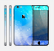 The Abstract Light Blue Scattered Snowflakes Skin for the Apple iPhone 6