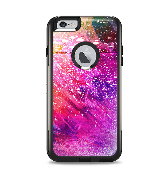 The Abstract Neon Paint Explosion Apple iPhone 6 Plus Otterbox Commuter Case Skin Set