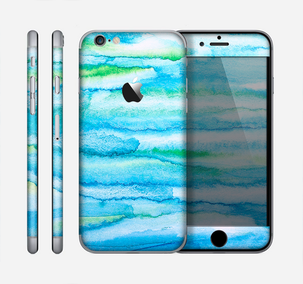 The Abstract Oil Painting Lines Skin for the Apple iPhone 6