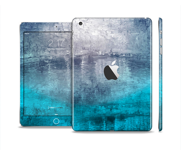 The Abstract Oil Painting Full Body Skin Set for the Apple iPad Mini 2