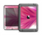 The Abstract Pink Flowing Feather Apple iPad Mini LifeProof Nuud Case Skin Set