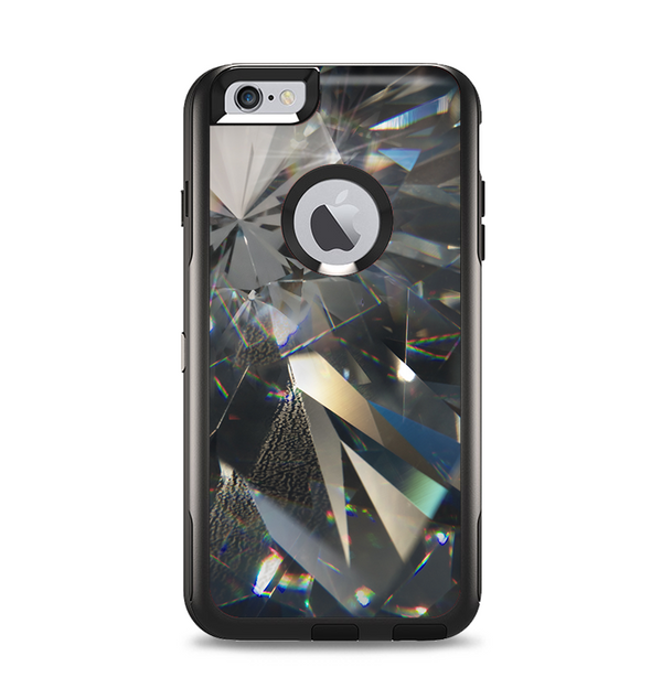 The Abstract Shattered Crystal Pattern Apple iPhone 6 Plus Otterbox Commuter Case Skin Set