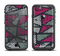 The Abstract Striped Vibrant Trangles Apple iPhone 6/6s Plus LifeProof Fre Case Skin Set