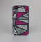 The Abstract Striped Vibrant Trangles Skin-Sert for the Apple iPhone 4-4s Skin-Sert Case