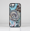 The Abstract Subtle Toned Floral Strokes Skin-Sert Case for the Apple iPhone 5c