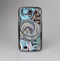 The Abstract Subtle Toned Floral Strokes Skin-Sert Case for the Samsung Galaxy S4