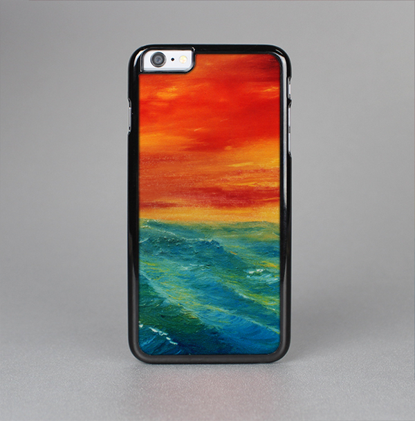 The Abstract Sunset Painting Skin-Sert Case for the Apple iPhone 6