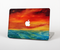 The Abstract Sunset Painting Skin Set for the Apple MacBook Pro 13" with Retina Display