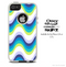 The Abstract Swirled Fun Colored Skin For The iPhone 4-4s or 5-5s Otterbox Commuter Case