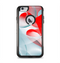 The Abstract Teal & Red Love Connect Apple iPhone 6 Plus Otterbox Commuter Case Skin Set