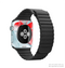 The Abstract Teal & Red Love Connect Full-Body Skin Kit for the Apple Watch