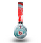 The Abstract Teal & Red Love Connect Skin for the Beats by Dre Mixr Headphones