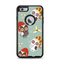 The Abstract Vintage Christmas Owls Apple iPhone 6 Plus Otterbox Defender Case Skin Set