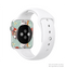 The Abstract Vintage Christmas Owls Full-Body Skin Kit for the Apple Watch