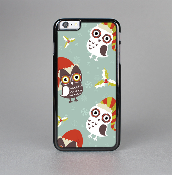 The Abstract Vintage Christmas Owls Skin-Sert Case for the Apple iPhone 6