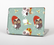 The Abstract Vintage Christmas Owls Skin Set for the Apple MacBook Pro 15"