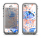 The Abstract White and Blue Fish Fossil Apple iPhone 5c LifeProof Fre Case Skin Set
