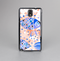 The Abstract White and Blue Fish Fossil Skin-Sert Case for the Samsung Galaxy Note 3