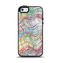 The Abstract Woven Color Pattern Apple iPhone 5-5s Otterbox Symmetry Case Skin Set