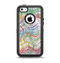 The Abstract Woven Color Pattern Apple iPhone 5c Otterbox Defender Case Skin Set