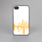 The Abstract Yellow Skyline View Skin-Sert for the Apple iPhone 4-4s Skin-Sert Case