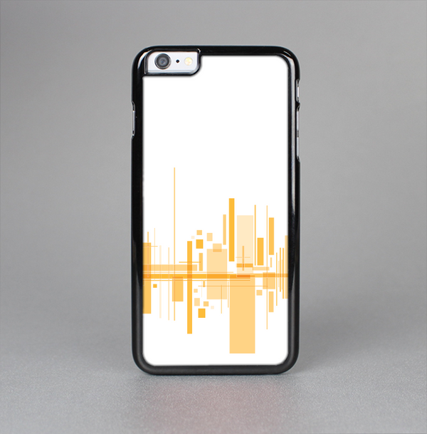 The Abstract Yellow Skyline View Skin-Sert for the Apple iPhone 6 Skin-Sert Case