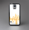 The Abstract Yellow Skyline View Skin-Sert Case for the Samsung Galaxy S5