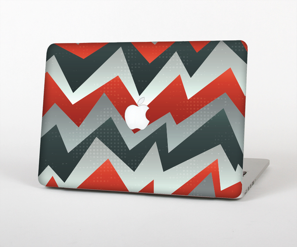 The Abstract ZigZag Pattern v4 Skin Set for the Apple MacBook Air 13"