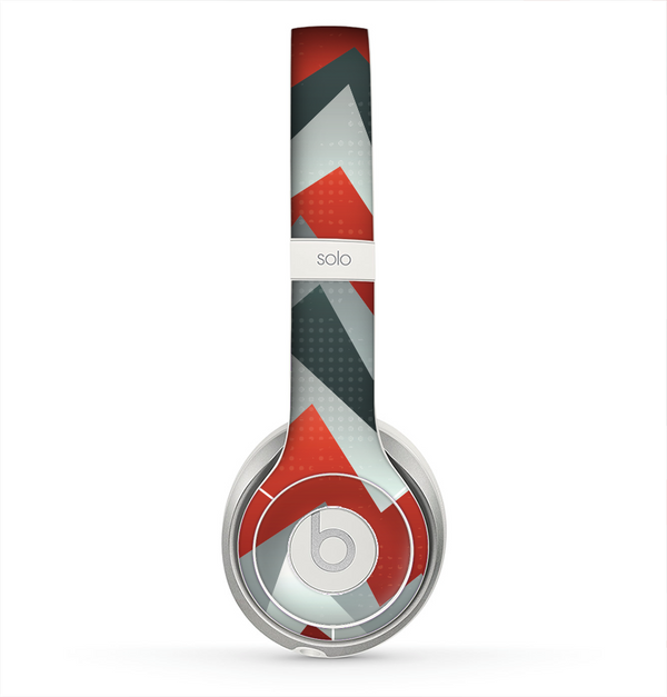 The Abstract ZigZag Pattern v4 Skin for the Beats by Dre Solo 2 Headphones