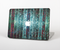 The Aged Blue Victorian Striped Wall Skin Set for the Apple MacBook Pro 15"