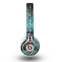 The Aged Blue Victorian Striped Wall Skin for the Beats by Dre Mixr Headphones