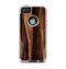 The Aged RedWood Texture Apple iPhone 5-5s Otterbox Commuter Case Skin Set
