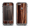 The Aged RedWood Texture Apple iPhone 5c LifeProof Nuud Case Skin Set