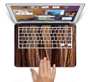 The Aged RedWood Texture Skin Set for the Apple MacBook Air 11"